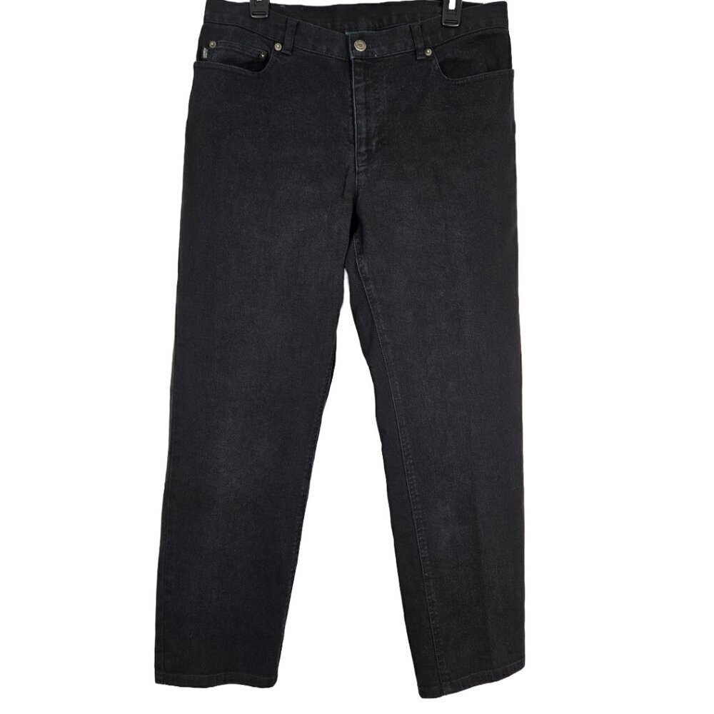Ralph Lauren Dark Charcoal Straight Leg Jeans